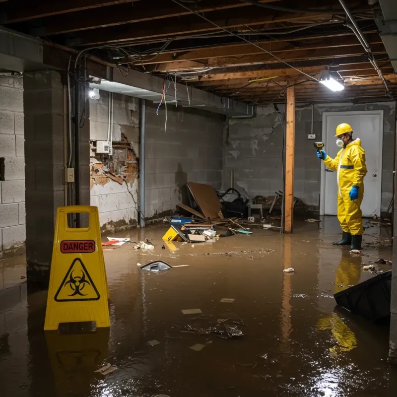 Flooded Basement Electrical Hazard in Routt County, CO Property